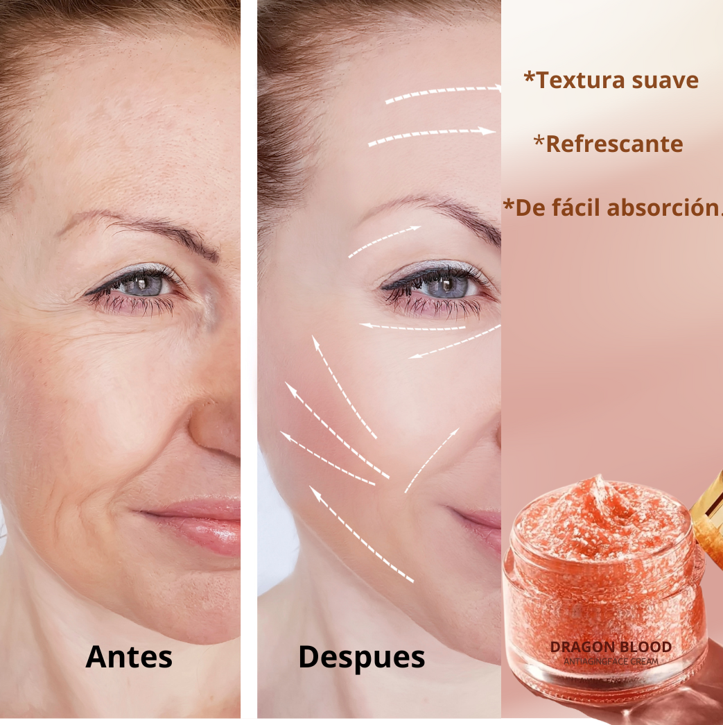 ¡Quitate 5 años con la crema Facial Dragon's Blood!