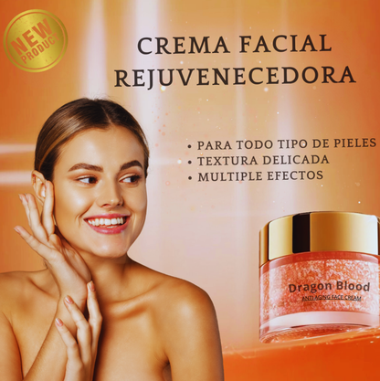 ¡Sientete mas joven! Dragon's Blood - Crema Facial Rejuvenecedora